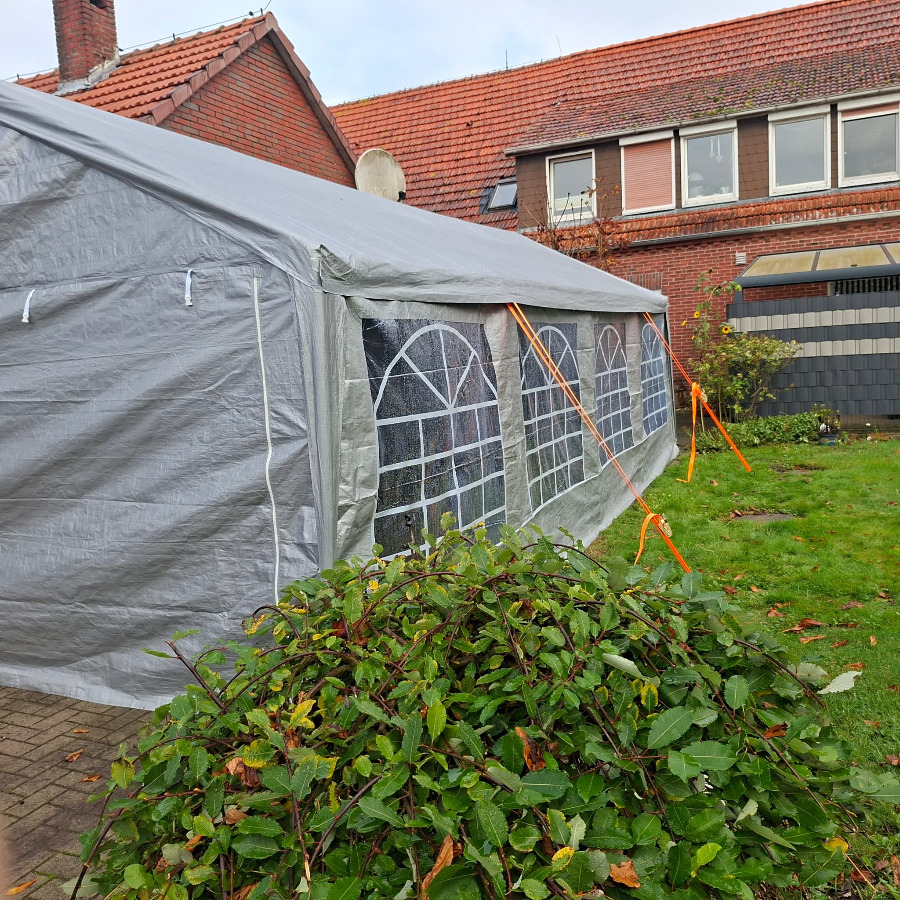 Partyzelt, PVC Festzelt, 4x8m